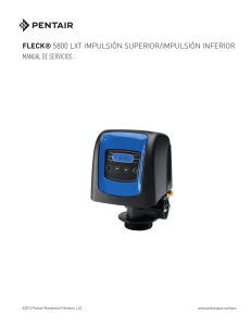 fleck® 5800 lxt impulsión superior/impulsión inferior manual de