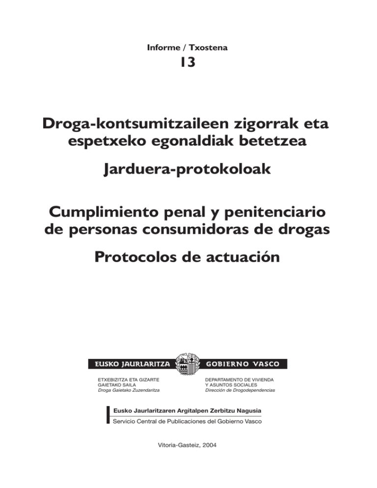 Cumplimiento penal y penitenciario de personas