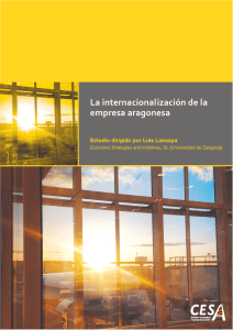 La internacionalización de la empresa aragonesa