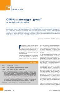 CIRSA: La estrategia “glocal”