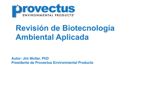 Revisión de Biotecnología Ambiental Aplicada presentación