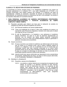 Cláusula 178 - Dirección de Desarrollo y Fortalecimiento Académico