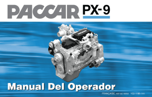 PX-9 Engine Operator`s Manual - Y53-1186-1A1