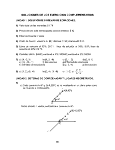 Matemáticas III Soluciones