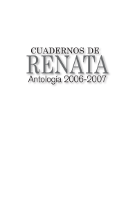 Antología 2006-2007 - Ministerio de Cultura