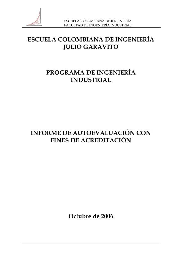 Escuela Colombiana De Ingenieria Julio Garavito Programa De