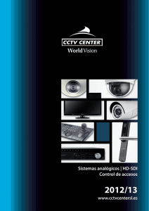 Catalogo CCTV CENTER 2012/13