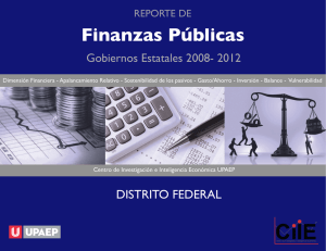 Reporte de Finanzas Públicas - Gobiernos Estatales 2008