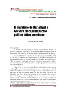 El marxismo de Mariátegui y Guevara en el Guevara en el