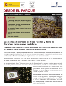 Boletín Informativo del Parque Nacional de Cabañeros. Mayo 2016