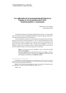 La explicación de la pronunciación del francés en España en tres