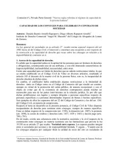 CAPACID - XXV Jornadas Nacionales de Derecho Civil