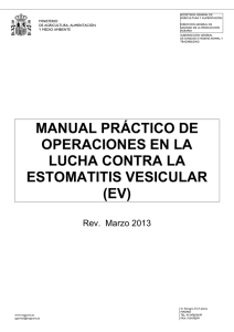 Manual práctico de operaciones en la lucha frente a la Estomatitis