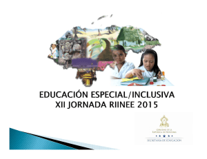 Educación especial e inclusión