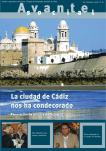 Avante social nº 18 - Excmo. Colegio de Graduados Sociales de Cádiz