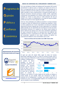 Programa de Opinión Pública y Confianza Económica