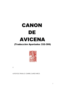 CANON AVICENA