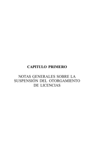 capitulo primero notas generales sobre la suspensión del