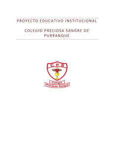 Proyecto Educativo Institucional 2016