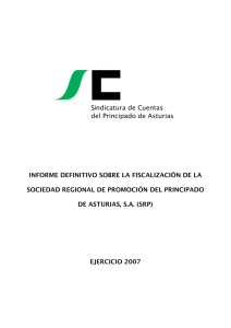 Sociedad Regional de Promoción del Principado de Asturias SA
