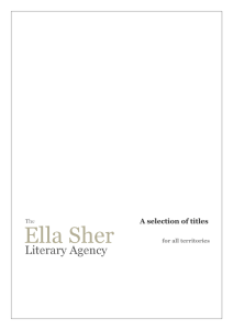 A selection of titles - The Ella Sher Literary Agency