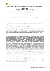 Circulation des marchandises et r&eacute;seaux