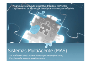 Sistemas MultiAgente (MAS)