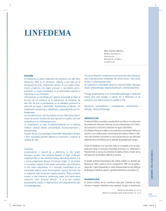 linfedema - Clínica Las Condes