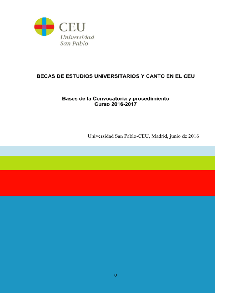 Bases Universidad CEU San Pablo