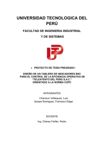 universidad tecnologica del perú