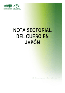 Japón NS QUESOS 2011Descargar PDF