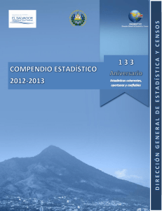 Compendio Estadístico 2012 - Dirección General de Estadística y
