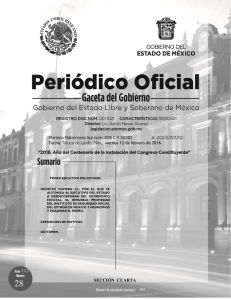 Decreto Número 63. - Gobierno del Estado de México