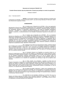 Resolución de Contraloría Nº 066-2011