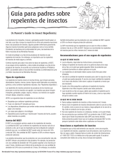 Insect Repellents_Spanish (LA).indd