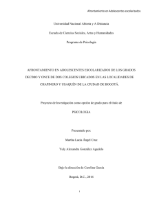 Universidad Nacional Abierta y A Distancia Escuela de Ciencias