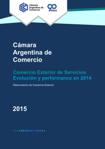 Comercio Exterior de Servicios