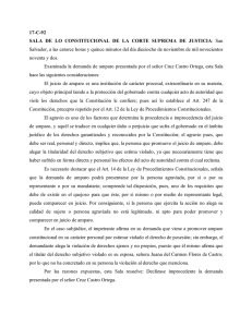 17-C-92 SALA DE LO CONSTITUCIONAL DE LA CORTE