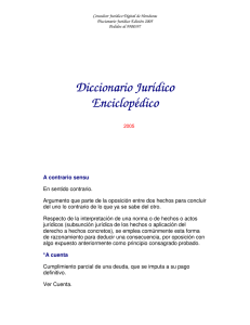 Diccionario Jurídico Enciclopédico