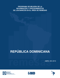 Remesas Internacionales en República Dominicana