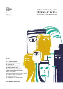 Revista Institucional N 5 - Ministerio Público de la Defensa