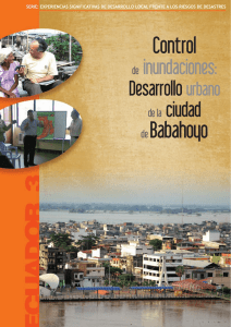 desarrollo urbano de la Ciudad de Babahoyo