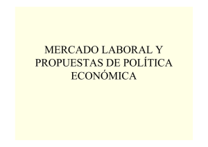 MERCADO LABORAL ECUATORIANO Y PROPUESTAS DE