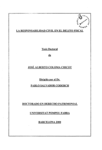 | LA RESPONSABILIDAD CIVIL EN EL DELITO FISCAL I I Tesis