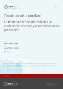 Théatron oikonomikón - Universidad de Buenos Aires