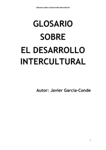 Glosario interculturalidad