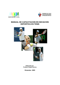 Herrera 2005. Manual de iniciación al tenis