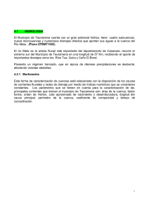 EOT - Tauramena - Casanare - Hidrología (9 Pag - CDIM