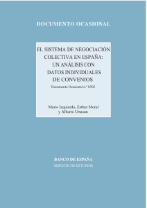 El sistema de negociación colectiva en España