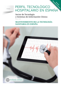 Informe sobre el Mantenimiento de la Tecnología Sanitaria en España